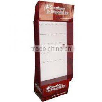 customized cardboard display with pegs/cardboard peg pop display