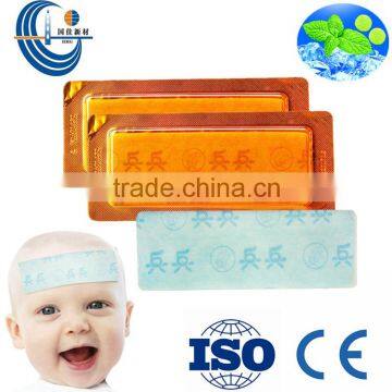 CE Certificate Baby Fever Hydrogel Cooling Patch