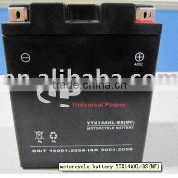 Maintenance Free Motorcycle BatteryYTX14AHL-BS