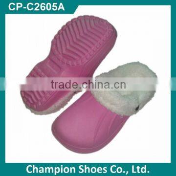 Warm Clog Colourful Winter Indoor Slipper