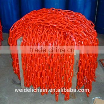 China factory plastic coated link chain