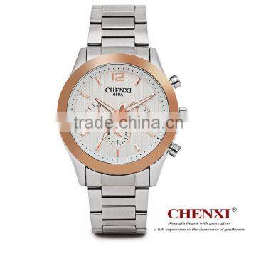 Wholesale Wrist Watch Stainless Steel Chain Black Color Wrist Watch Japan Movt Wrist Watch