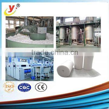 bleaching cotton roll making machine