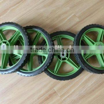 12x1.75 semi pneumatic rubber wheel/ rubber tire