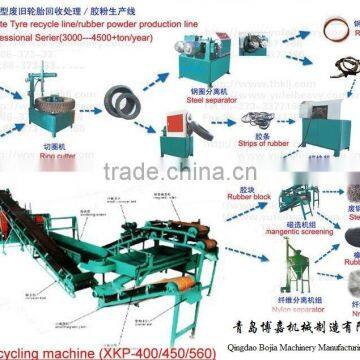 Factory DIrect Sale! Waste/Old Tire Recycling Machine/ Production Line/Rubber Powder Production Line