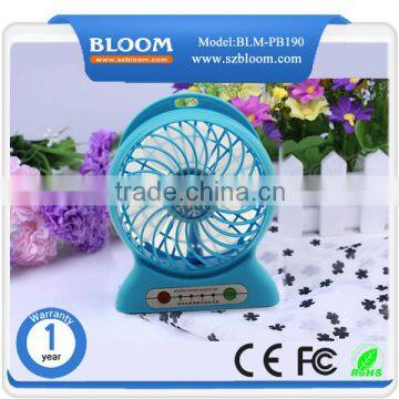 Latest design function power bank fan ,portable mini function power bank fashionable