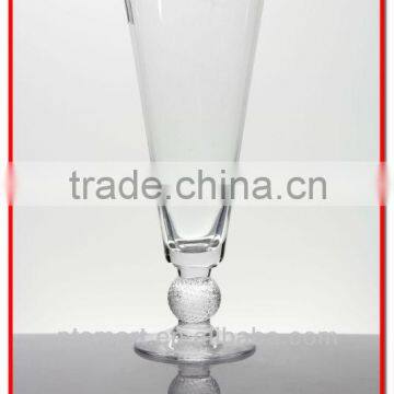 Glass beer cup pilsner