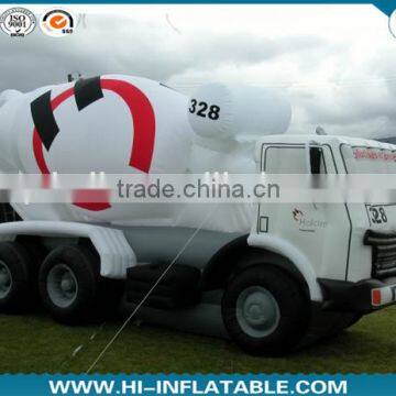 Hot-sell advertising inflatable mixer truck replica,inflatable truck for advertising