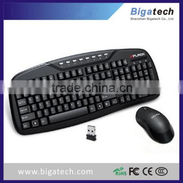 Latest wireless white color computer keyboard and mouse