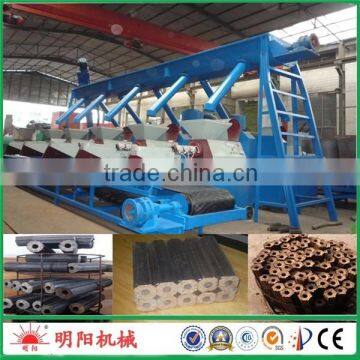Factory Sale BBQ Biomass Wood Sawdust Rice Husk Charcoal Briquettes Making Machine 008615039052280 photo-2