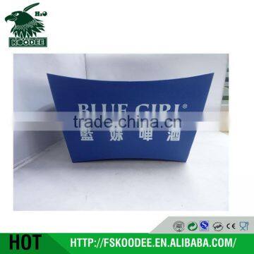 Customized logo beer ice cooler bucket in plastic material