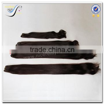 Wholesale grade 7a natural wave natural black 100% virgin brazilian hair long hair weave