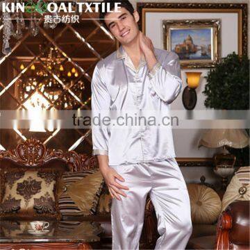 Chinese New Design Summer 100% Silk Sexy Nighties Sleepwear photo-5