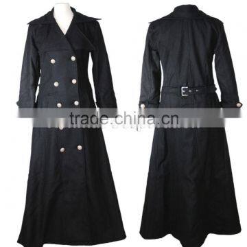 GOTHIC STYLE COTTON COAT STEAMPUNK GOTH WITH BUTTONS