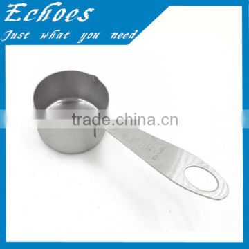 Stainless steel measuring ladle