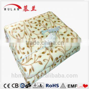 Hot Sale Soft Cheap Flannel Thermal Massage Electric Blanket