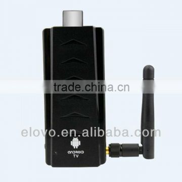 TF Card Slot TV Dongle satellite TV receiver with External Antenna