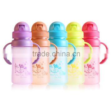 Kids Fashion Customized 270ml 300ml baby bottle bpa free