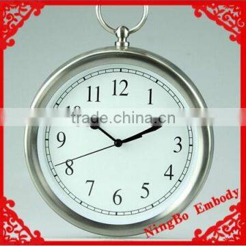 metal classical with hanger dial to print home decor home decoration wall clock