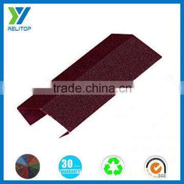 Hot sale angle hip roof tile with stone coated