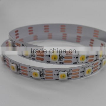 Addressable white led strip SK6812/ ws2812, PCB black LED Strip