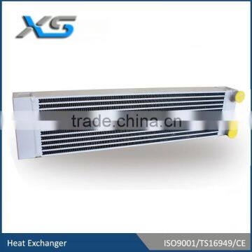 aluminum lubrication oil cooler,heat exchanger for compressor