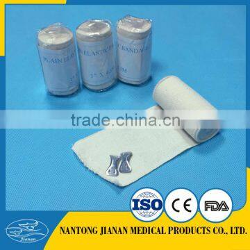 high quality plain weave elastic bandage with CE,ISO certified