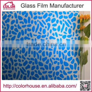 wholesale sel-adhesive stained window film, pvc film