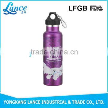 OEM welcome 500ml running with water bottle portable sport bottles