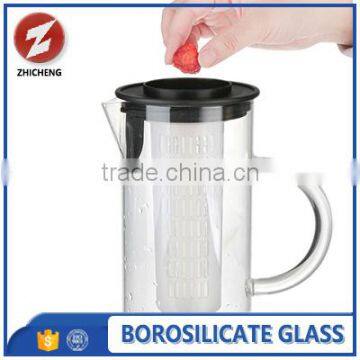 with lid pryex wholesale glass pitcher