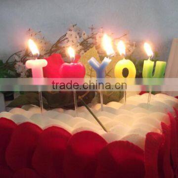 I Love You Wedding Candles
