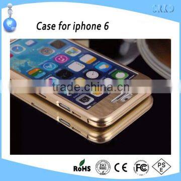 Popular aluminium cover phone case for iphone 6
