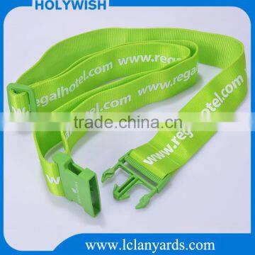 New Adustable Bright Color Custom Made Logo Luggage Strap photo-2