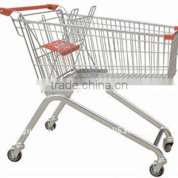 European style Supermarket Shopping Trolley Cart