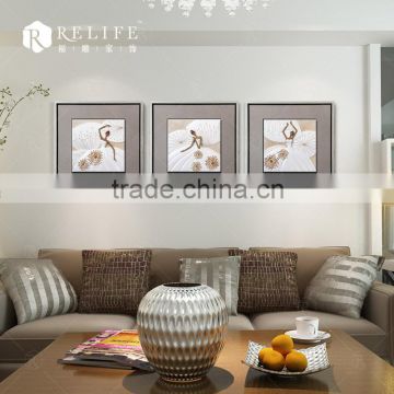 Fashion frame decoration abstract modern tree painting