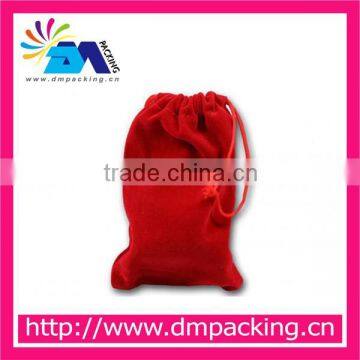 wholesale small fabric custom velvet jewelry bag