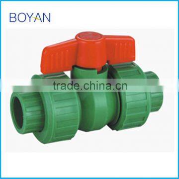 China Factory BOYAN Zhejiang Green Plastic Ppr Compact Ball Valve photo-3