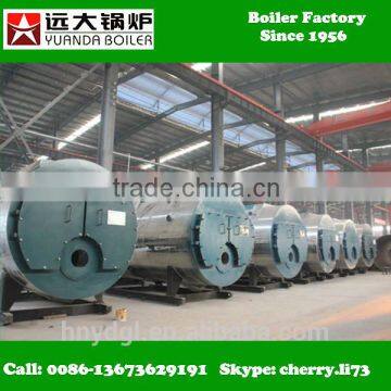 Chinese WNS 1ton to 15ton 20ton Gas Oil Fuel Industrial boilers