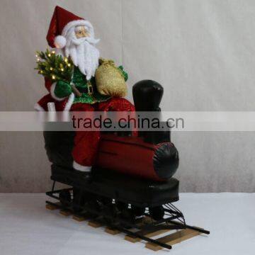 XM-A6131 Outdoor 55 inch outdoor inflatable santa sit in train supplier