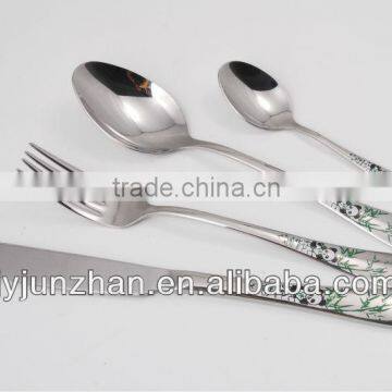 Chinese cutlery of stainless steel410 made by Junzhan factory directly