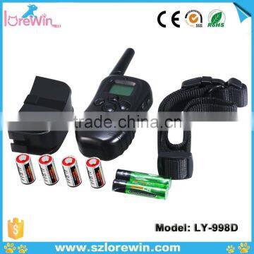 300 Meters Dog Control Collar for 2Dogs With LCD Display photo-3