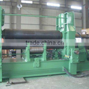 cold roller steel coil W11S mobile roller levels on three-roll bending machine rolling forming machine W11S 95*2500