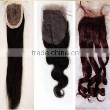 Alibaba express cheap virgin hair bundles with human hair lace front closure