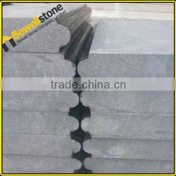 Car parking area g684 dark granite stone floor tile matting paver