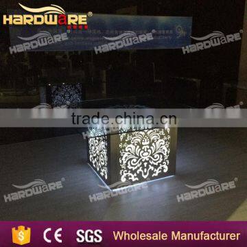 Luxury Hotel Chair Set / Modern Hotel LED Square Dining Table photo-5