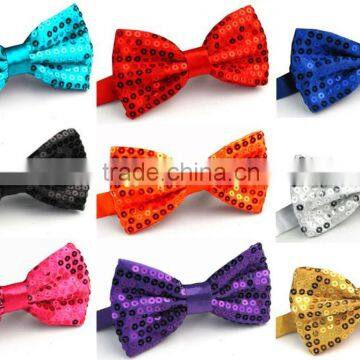 Sequin bow tie for fancy dress