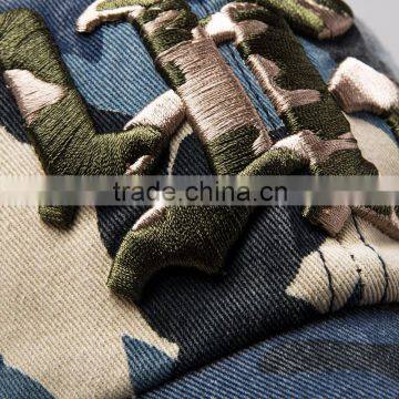 2015 Camouflage Stereo Embroidery Leisure Time of Military Cap photo-3