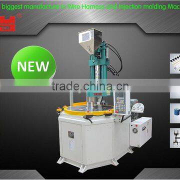 2 stations rotary injection molding machine