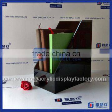 China acrylic desktop book holder / acrylic manufacture