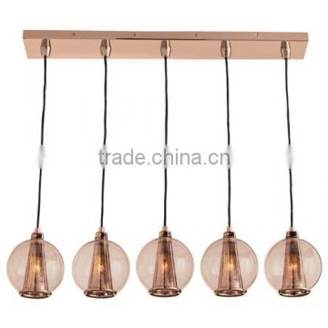 Modern with Metal+ Glass Colorful Big Chandelier Lighting for Hot Sale